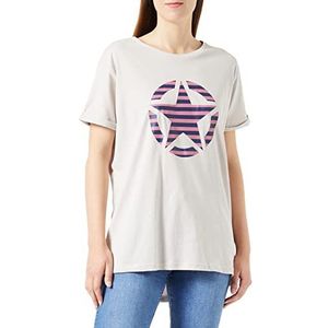 Jeep T-shirt dames, Lichtgrijze steen, S