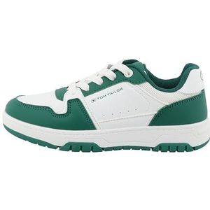 Tom Tailor Kids Jongens 9570100001 Sneakers, witgroen., 32 EU