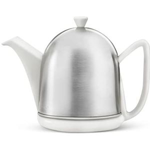 Bredemeijer - Theepot Cosy Manto 1,0L wit, mat