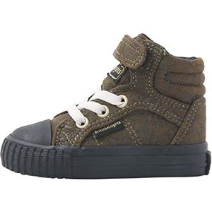 British Knights Dee Sneakers voor meisjes, Kaki Luipaard Zwart, 25 EU