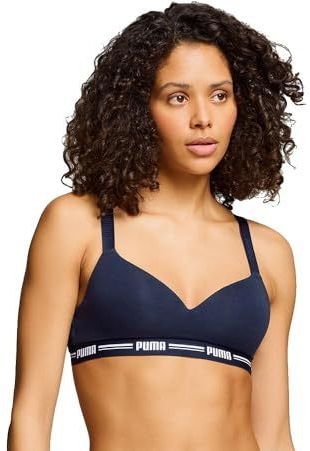 PUMA - Gewatteerde Top - Marineblauw - Dames - 1P Hang