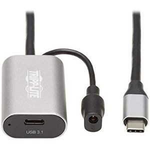 Tripp Lite USB C actieve verlengkabel USB C naar USB C USB 3.1 Gen 1 M/F 5M (U330-05M-C2C)