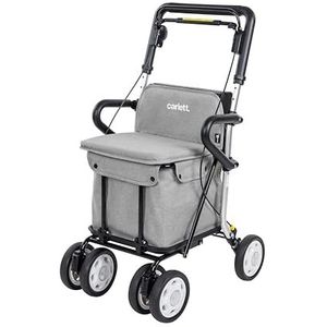 Carlett - Armsteun voor winkelwagen, eenvoudige installatie, extra ondersteuning om op te staan of te zitten, compatibel met Comfort-model, robuuste materialen