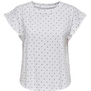 Top - O-hals - Korte Mouwen - Regular Fit