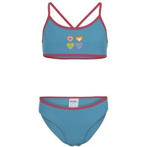 fashy Meisjesbikiniset, kleur: roze, 116 cm (9 stuks)