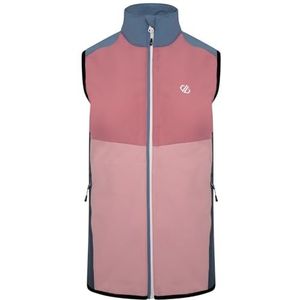 Dare2b Duplicity II vest voor dames, mesh, roze, roze, blauw, 8