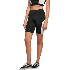 Leggings - Color-Blocking - Jersey - Kort - High Waist - Skinny Pasvorm