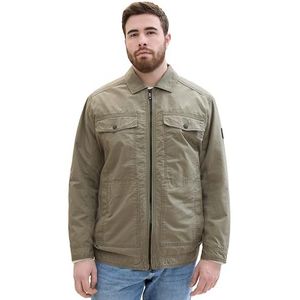 TOM TAILOR Heren 1040105 Plussize jas, 32097-Smokey Olive Green, 5XL, 32097 - Smokey Olive Green, 5XL