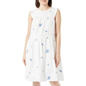 baradello Dames midi-jurk 37226307-BA01, wolwit blauw, S, wolwit blauw, S