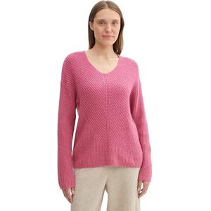 TOM TAILOR Damestrui, 35895 - Pink Velvet Melange, XXL