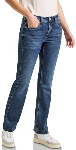 Street One - Bootcut Jeans - Blauw - Dames