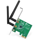 TP-Link 300 Mbps Wireless N PCI Express Adapter, PCIe Network Interface Card for Desktop, Low-Profile Bracket Included, Supports Windows 10/8.1/8/7 & Linux,Black (TL-WN881ND)