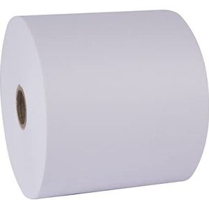 APLI 13320 Paquet Thermique de 8 Rouleaux de Papier, Blanc, 80 x 80 x 12 mm,Kleur: wit
