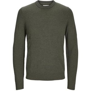 Jack & Jones Jprcclambswool Knit Crew Neck Sn, Sea Turtle/Detail: melange, XS