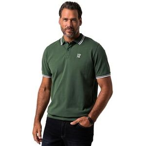 JP1880 Heren grote maten grote maten Menswear L-8XL poloshirt, buikfit, piqué, halve mouw, tot 8 XL