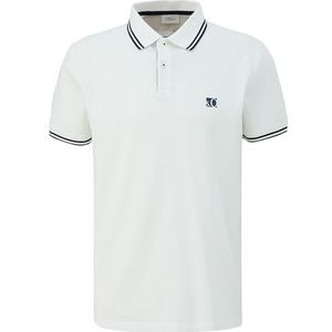s.Oliver Poloshirt voor heren, Wit 0120, S
