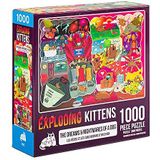 Exploding Kittens Jigsaw Puzzles for Adults -The Dreams & Nightmares of a Dog - 1000 Piece Jigsaw Puzzles For Family Fun & Game Night [EN]