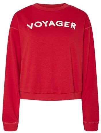 Pcfoya Ls Sweat JRS Bc, goji berry, M