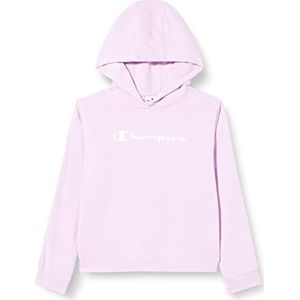 Champion Legacy Tape 2.0 Powerblend Boxy sweatshirt met capuchon, roze paars, 9-10 jaar meisjes