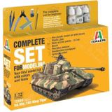 Italeri 72005 King Tiger King Tiger Complete set, modelbouw, bouwpakket, staande modelbouw, knutselen, hobby, lijmen, plastic bouwset, incl. accessoires