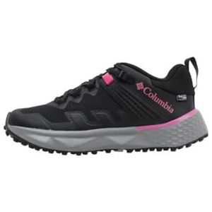 Columbia Women's Facet 75 Outdry Waterproof Low Rise Hiking Shoes, Black (Black x Wild Geranium), 7 UK