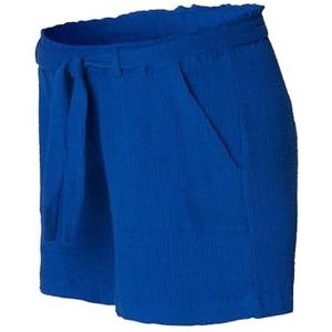 ESPRIT Maternity Dames Woven Under The Belly Shorts, Electric Blue - 441, 34