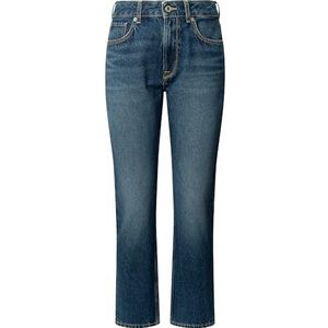 PEPE JEANS - Straight Mary - Jeans - Blauw - Katoen