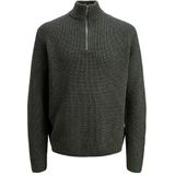 JACK & JONES Trui 'JORBLEECKER'  donkergroen