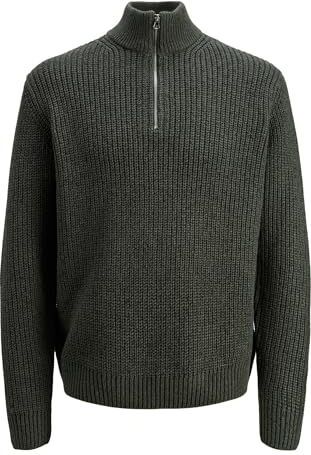 JACK & JONES Trui 'JORBLEECKER'  donkergroen