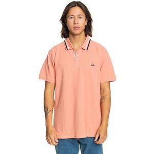 Quiksilver Poloshirt voor heren, roze, S