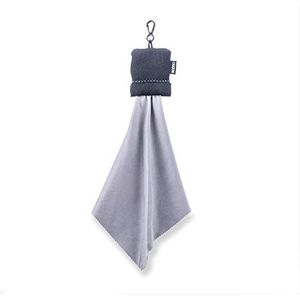 Carson Heren Stuff-It Pro Microfiber Reinigingsdoek, Zwart, XX-Large