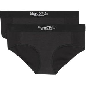 Marc O'Polo - Iconic - Broekje - Zwart/Wit - 2 Pack - Jersey