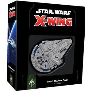 Fantasy Flight Games - Star Wars X-Wing Second Edition: Rebel Alliance: Lando’s Millennium Falcon Expansion Pack - Miniature Game