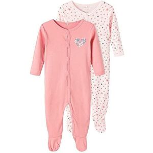 NAME IT baby meisjes pyjama, Rozet, 98