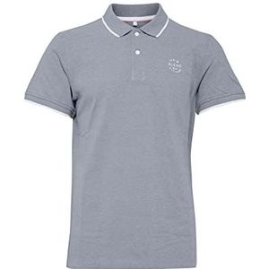 Blend BHBHNATE poloshirt poloshirt heren poloshirt poloshirt T-shirt van 100% katoen, Denim Blue (74646), XL