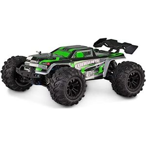Amewi Conquer Race Truggy Brushed 40km/h 4WD 1:16 RTR groen RC afstandsbediening