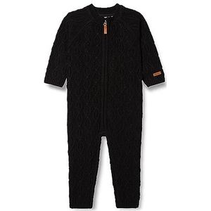Bestseller A/S Jongens NMMWRILLA Wool LS Knit Suit XXIII Jumpsuit, Zwart, 104, zwart, 104 cm