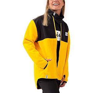 Eivy Dames Bear Sherpa Jacket Fleece Jacket Yellow Bee