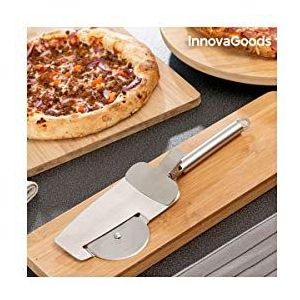 InnovaGoods® Pizza Snijder 4 in 1 Nice Slice InnovaGoods, snijdt pizza snel en eenvoudig, roestvrijstalen mes en ergonomisch ontwerp, ideaal voor thuis en feestjes.