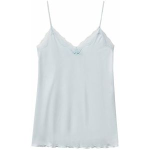 United Colors of Benetton Tanktop 3Z123H00J pyjama-top, blauw, XS voor dames, Blauw, XS