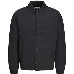 JACK&JONES JCOROSS Padded Coach Jacket Jacket Jacket voor heren, zwart, L, zwart, L