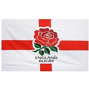 Gifts 4 All Occasions Limited SHATCHI-885 Engeland Rugby-wereldkampioenschap 152,4 x 91,4 cm polyester RFU wapen Country Event National Festival vlag meerkleurig