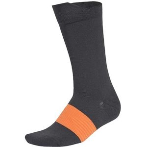 adidas Unisex adulto RUNxGRAPHIC Sock 1PP, carbon/Dusky Orange, 6.5-8