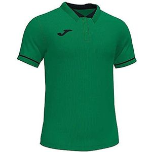 Joma Championship VI poloshirt met korte mouwen groen zwart, 101954.451.M