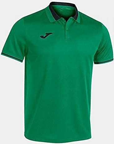 Joma - Championship VI - Poloshirt - Groen Zwart - Korte Mouwen