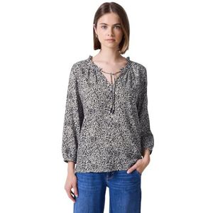 Street One - Studio - Gedessineerde Blouse - Blauw - Dames