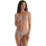 Dagi Dames Basic Waist Lace Gedetailleerde hipster slip, Sage, Standaard, sage, One size