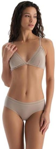 Dagi Dames Basic Waist Lace Gedetailleerde hipster slip, Sage, Standaard, sage, One size