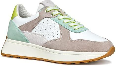 Geox - Amabel - Sneakers - Zwart - Leer/Suède