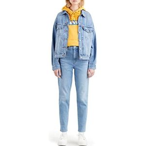 Levi's Dames High Waisted Mom Jeans, Dark Indigo., 23W / 29L